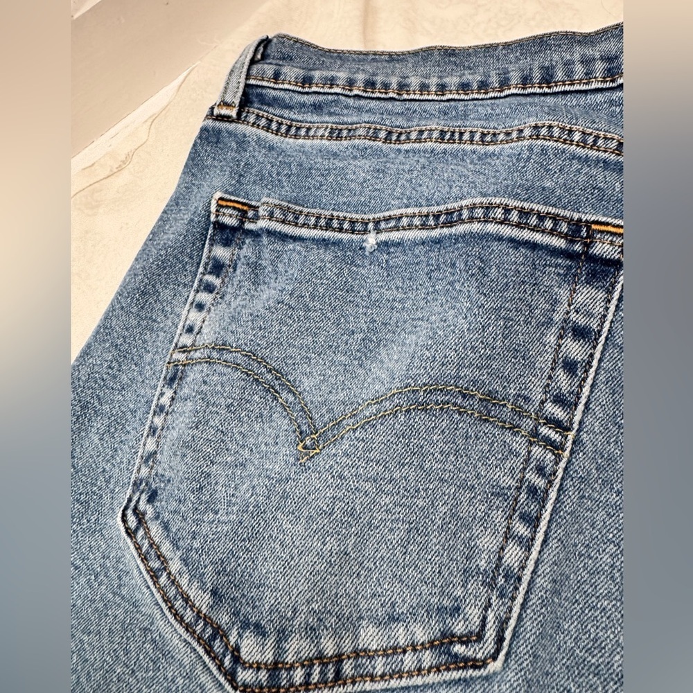 Levi’s 505 red tag W 36 L 34 great used condition y2 k retro casual relaxed fit - Picture 9 of 13